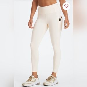 *NWT* Fabletics Oasis PureLuxe High-Waist Legging in Oats - Small